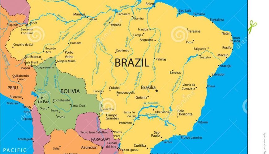 Brazil Tourist Visa & Map by King Holidays B2B DMC