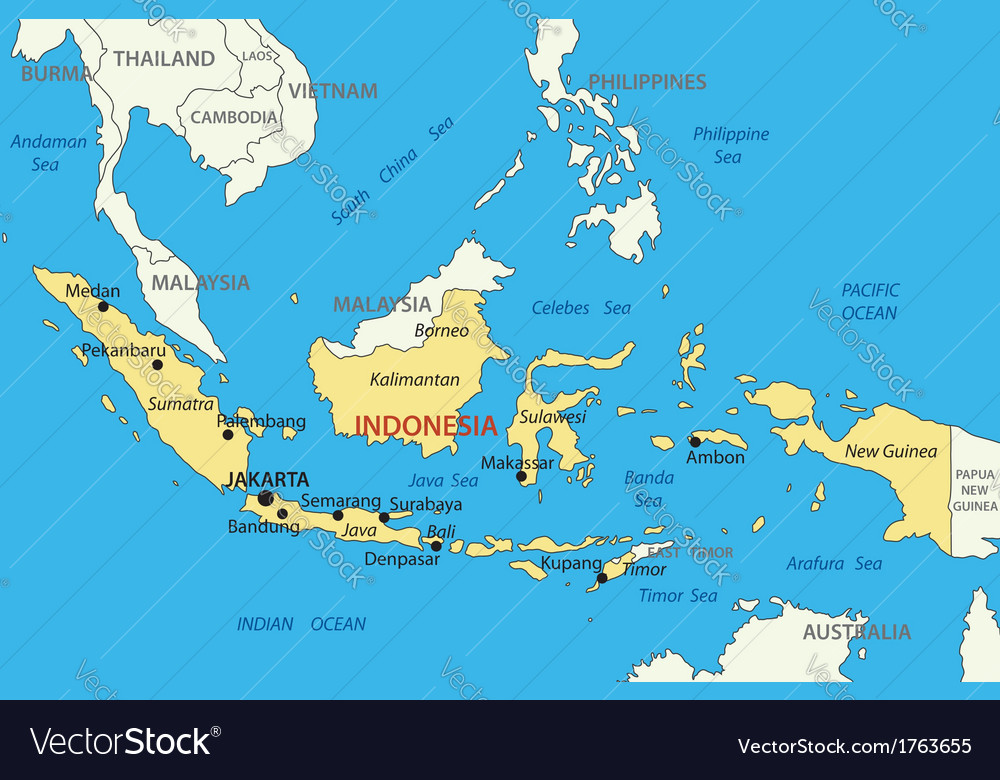 Indonesia Map Tourist Visa Checklist