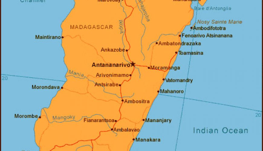 Madagascar Map Visa Documents Check List