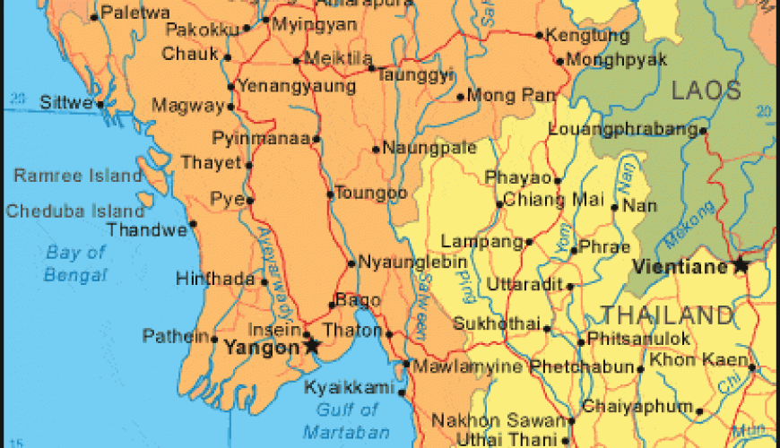 Myanmar Map Visa Documents Check List