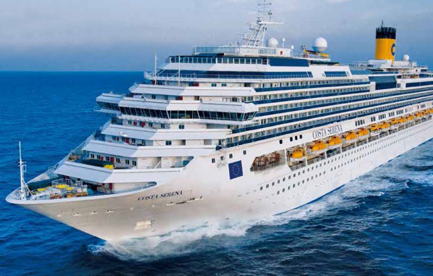 Costa Cruise Mumbai Goa Mumbai Ocean View Premium Cabin Lowest B2B Rates upto 35% Off